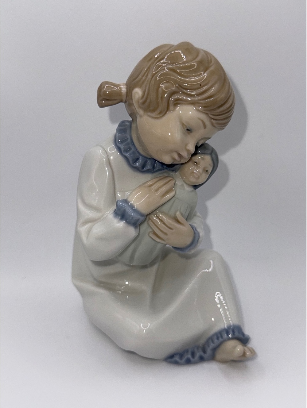 Lladró “Girl and Doll Baby”